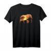 Safari Natur Symbol Glück Elefant T-Shirt - Perfektes Geschenk für Naturliebhaber, Tierfreunde & Safari Fans