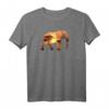 Safari Natur Symbol Glück Elefant T-Shirt - Perfektes Geschenk für Naturliebhaber, Tierfreunde & Safari Fans