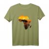 Afrika Fan Safari Shirt mit Giraffen und Elefanten - Perfekt für Safari-Liebhaber und Tierfreunde