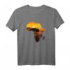 Afrika Fan Safari Shirt mit Giraffen und Elefanten - Perfekt für Safari-Liebhaber und Tierfreunde