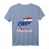 Thai Flagge Tierschützer Elefant T-Shirt - Naturliebhaber Geschenk für Safari, Afrika & Tierfreunde