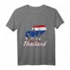 Thai Flagge Tierschützer Elefant T-Shirt - Naturliebhaber Geschenk für Safari, Afrika & Tierfreunde