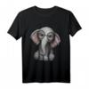 Elefant Nerd Brille Kleidung Geschenk - Niedliches Elefanten T-Shirt für Damen, Herren & Kinder, perfekt für Geburtstag, Weihnachten, Safari & Afrika-Fans