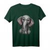 Elefant Nerd Brille Kleidung Geschenk - Niedliches Elefanten T-Shirt für Damen, Herren & Kinder, perfekt für Geburtstag, Weihnachten, Safari & Afrika-Fans
