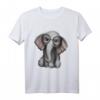 Elefant Nerd Brille Kleidung Geschenk - Niedliches Elefanten T-Shirt für Damen, Herren & Kinder, perfekt für Geburtstag, Weihnachten, Safari & Afrika-Fans