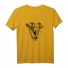 Elefanten Motiv Tiermotiv Wildtiere Afrika T-Shirt – Klassisch geschnitten, doppelt genähter Saum