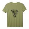 Elefanten Motiv Tiermotiv Wildtiere Afrika T-Shirt – Klassisch geschnitten, doppelt genähter Saum
