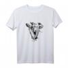 Elefanten Motiv Tiermotiv Wildtiere Afrika T-Shirt – Klassisch geschnitten, doppelt genähter Saum