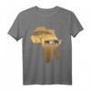 Afrika T-Shirt mit Elefantenkarte und Big Five - Safari Design für Herren, Damen & Kinder, Ideal für Tier- und Afrika-Liebhaber