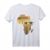 Afrika T-Shirt mit Elefantenkarte und Big Five - Safari Design für Herren, Damen & Kinder, Ideal für Tier- und Afrika-Liebhaber