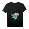 Damen Safari Wildnis Tiermotiv T-Shirt mit Elefanten – Vintage Design, ideales Geschenk zu Weihnachten, Muttertag & Geburtstag für Tierliebhaberinnen
