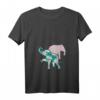 Damen Safari Wildnis Tiermotiv T-Shirt mit Elefanten – Vintage Design, ideales Geschenk zu Weihnachten, Muttertag & Geburtstag für Tierliebhaberinnen