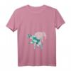 Damen Safari Wildnis Tiermotiv T-Shirt mit Elefanten – Vintage Design, ideales Geschenk zu Weihnachten, Muttertag & Geburtstag für Tierliebhaberinnen