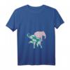 Damen Safari Wildnis Tiermotiv T-Shirt mit Elefanten – Vintage Design, ideales Geschenk zu Weihnachten, Muttertag & Geburtstag für Tierliebhaberinnen