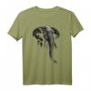 Elefant Afrika Elefanten Tiere Elefantenkopf Portrait T-Shirt - Lustiges Geschenk für Elefanten- und Afrika-Liebhaber, Kinder & Tierfreunde