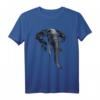 Elefant Afrika Elefanten Tiere Elefantenkopf Portrait T-Shirt - Lustiges Geschenk für Elefanten- und Afrika-Liebhaber, Kinder & Tierfreunde