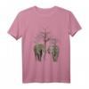 Elefanten mit Bäumen auf Safari in Kenia / Afrika T-Shirt - Farbenfrohes Wildtiere Motiv für Afrika-Fans und Naturliebhaber