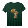 Afrika Löwe & Elefant Karte Big Five Safari T-Shirt – Perfektes Geschenk für Afrika-Liebhaber & Safari-Fans zum Black History Month