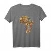 Afrika Löwe & Elefant Karte Big Five Safari T-Shirt – Perfektes Geschenk für Afrika-Liebhaber & Safari-Fans zum Black History Month