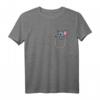 Lustiges Elefant In Brusttasche Geschenk - Witziges Elefanten Pocket T-Shirt für Tierliebhaber, Fans & Geschenkideen zu Geburtstag & Weihnachten