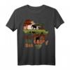 Namibia Afrika Sonnenuntergang T-Shirt mit Wildtieren und Kontinent-Design – Perfekt für Safari- und Naturfans