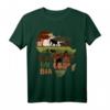 Namibia Afrika Sonnenuntergang T-Shirt mit Wildtieren und Kontinent-Design – Perfekt für Safari- und Naturfans