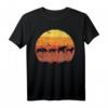 Africa Tiere Safari T-Shirt mit Nashorn, Löwe & Elefant – Klassisch geschnitten, perfekt für Safari und Naturliebhaber