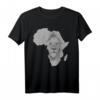 Afrika Löwe Karte Südafrika Tiere Big Five Safari T-Shirt – Perfektes Geschenk für Wildlife- und Safari-Fans