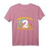 Kinder 2. Geburtstag Zoo T-Shirt - Lustiges Tiermotiv für Jungen & Mädchen, Safari Party Outfit für den besonderen Tag