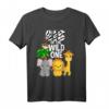Sis of the Wild Zoo Thema Geburtstag T-Shirt - Safari Dschungel Tier Motiv für Kinder, Jungen & Mädchen, ideales Party-Outfit & Geschenk