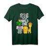Sis of the Wild Zoo Thema Geburtstag T-Shirt - Safari Dschungel Tier Motiv für Kinder, Jungen & Mädchen, ideales Party-Outfit & Geschenk