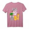 Sis of the Wild Zoo Thema Geburtstag T-Shirt - Safari Dschungel Tier Motiv für Kinder, Jungen & Mädchen, ideales Party-Outfit & Geschenk