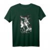 Heiliger Michael Erzengel T-Shirt - Katholischer Schutzpatron, Kunstdruck im Barockstil, Ideal für Gläubige und Schutzsuchende