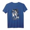 Heiliger Michael Erzengel T-Shirt - Katholischer Schutzpatron, Kunstdruck im Barockstil, Ideal für Gläubige und Schutzsuchende