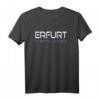 ERFURT GPS Koordinaten T-Shirt - Heimatdesign für Erfurter, Thüringen Fans und als Geschenk für Geburtstag, Weihnachten und Reisen