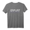 ERFURT GPS Koordinaten T-Shirt - Heimatdesign für Erfurter, Thüringen Fans und als Geschenk für Geburtstag, Weihnachten und Reisen