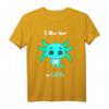 Axolotl Love Veganes Partner T-Shirt für Paare & Freunde – Lustiges Tiermotiv für Valentinstag, Geburtstag, Hochzeit & Weihnachten