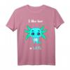 Axolotl Love Veganes Partner T-Shirt für Paare & Freunde – Lustiges Tiermotiv für Valentinstag, Geburtstag, Hochzeit & Weihnachten
