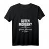 Damen Morgenmuffel T-Shirt mit Spruch 'Guten Morgen? Ganz Dünnes Eis!' – Lustiges Sarkasmus-Outfit für Kollegen und Büro, perfektes Geschenk