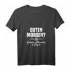 Damen Morgenmuffel T-Shirt mit Spruch 'Guten Morgen? Ganz Dünnes Eis!' – Lustiges Sarkasmus-Outfit für Kollegen und Büro, perfektes Geschenk