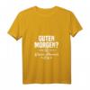 Damen Morgenmuffel T-Shirt mit Spruch 'Guten Morgen? Ganz Dünnes Eis!' – Lustiges Sarkasmus-Outfit für Kollegen und Büro, perfektes Geschenk