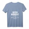Damen Morgenmuffel T-Shirt mit Spruch 'Guten Morgen? Ganz Dünnes Eis!' – Lustiges Sarkasmus-Outfit für Kollegen und Büro, perfektes Geschenk