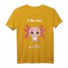 Axolotl Love Veganes Partner T-Shirt – Lustiges Tierliebhaber-Outfit für Paare, Freunde und Familie zum Valentinstag, Geburtstag, Hochzeit oder Weihnachten