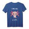 Axolotl Love Veganes Partner T-Shirt – Lustiges Tierliebhaber-Outfit für Paare, Freunde und Familie zum Valentinstag, Geburtstag, Hochzeit oder Weihnachten