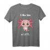 Axolotl Love Veganes Partner T-Shirt – Lustiges Tierliebhaber-Outfit für Paare, Freunde und Familie zum Valentinstag, Geburtstag, Hochzeit oder Weihnachten
