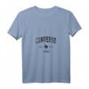 Damen Converse Texas TX Vintage Sportdesign Schwarz Druck T-Shirt mit V-Ausschnitt – Patriotisches Geschenk & Mode-Highlight