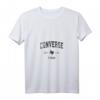 Damen Converse Texas TX Vintage Sportdesign Schwarz Druck T-Shirt mit V-Ausschnitt – Patriotisches Geschenk & Mode-Highlight