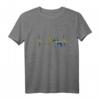 Schweden Elch Jäger Herzschlag EKG Puls T-Shirt - Patriotische Kleidung für Schwedenfans, Jäger & Naturbegeisterte
