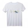 Schweden Elch Jäger Herzschlag EKG Puls T-Shirt - Patriotische Kleidung für Schwedenfans, Jäger & Naturbegeisterte