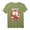 Ramen Maneki Neko Nudelsuppe T-Shirt - Lustiges Anime-Design mit Glückskatze, ideales Geschenk für Japan- und Katzenfans